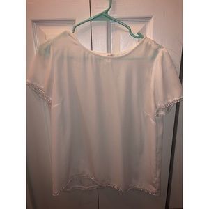 Charming Charlie sheer blouse.